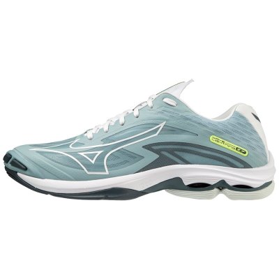Zapatillas Para Voleibol Mizuno WAVE Lightning Z7 Mujer Grises Azules / Blancos / Verdes Claro - Ch